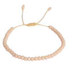 Ensemble de bracelets crème