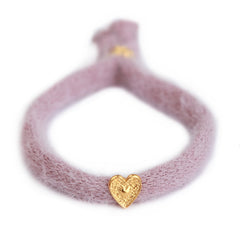 Armband fluffy lavendel