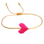 Armband champagne heart