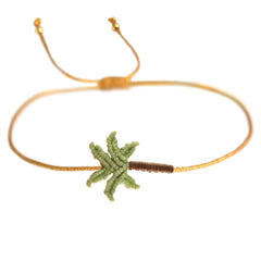 Bracelet palm olive