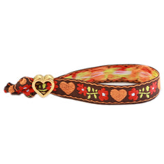 Geweven armband Flower gypsy