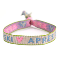 Apres ski woven bracelet