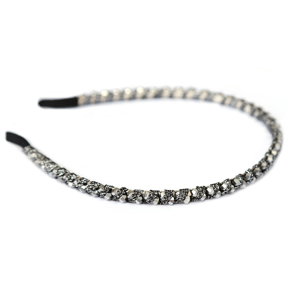 Hairband glamor silver