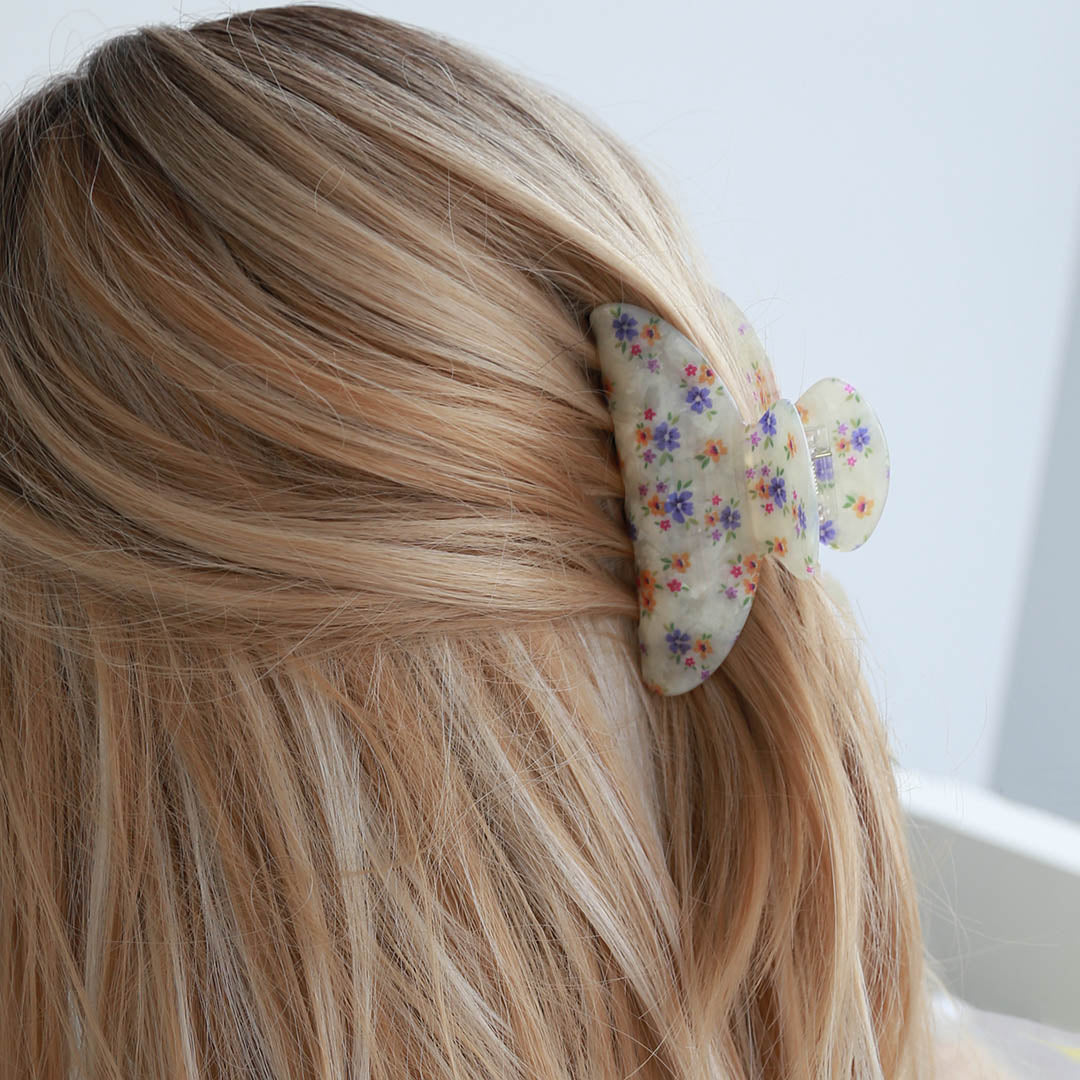 Wildflower hair clip