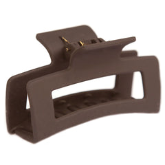 Hair clip straight matte brown