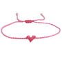 Bracelet coeur Love Ibiza olive