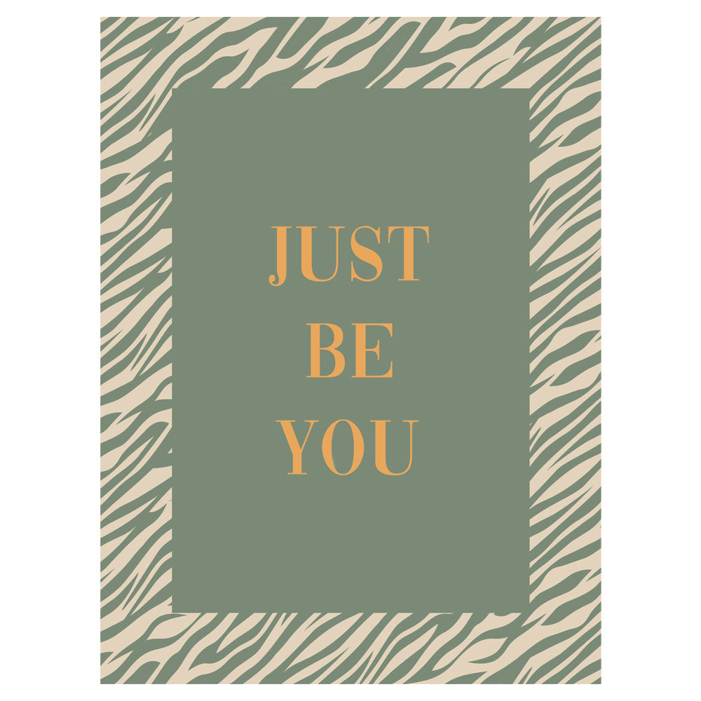 Card - Just be you fall