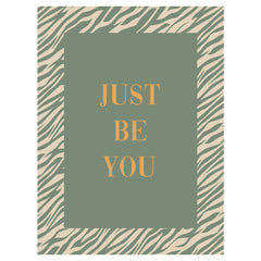 Card - Just be you fall