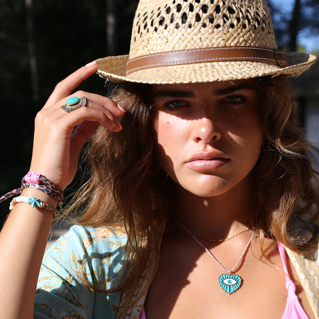 Collier Santorini turquoise