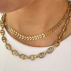 Gouden ketting chain reaction