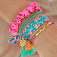 Bracelet  Ibiza coral pink