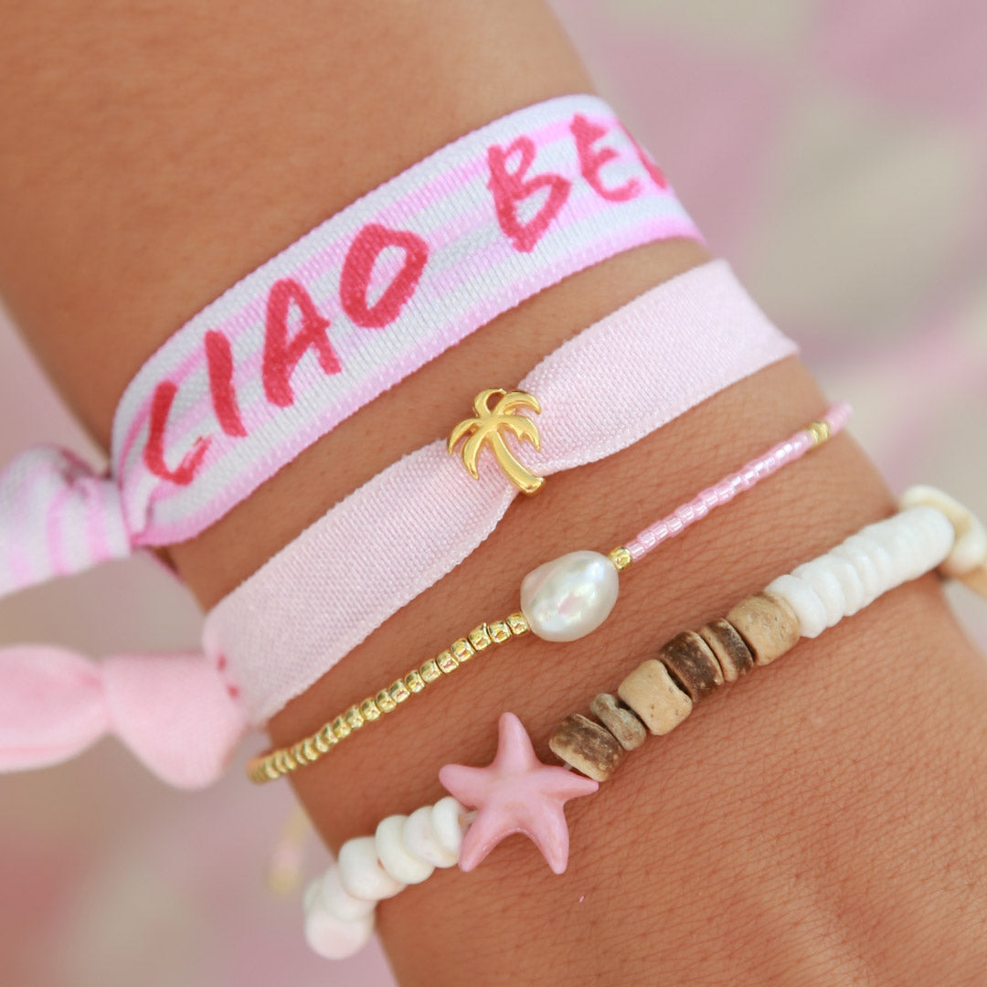 Bracelet coco starfish pink