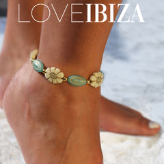 Bracelet de cheville royal Ibiza