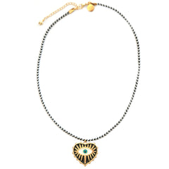 Necklace Santorini black