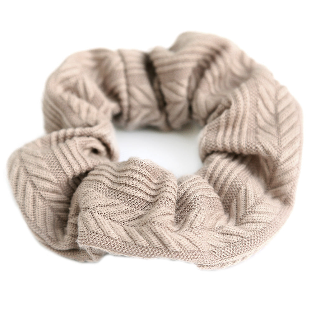 Scrunchie-Jogginghose in Taupe