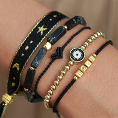 Bracelet mon amour noir