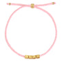 The love bracelet gold white