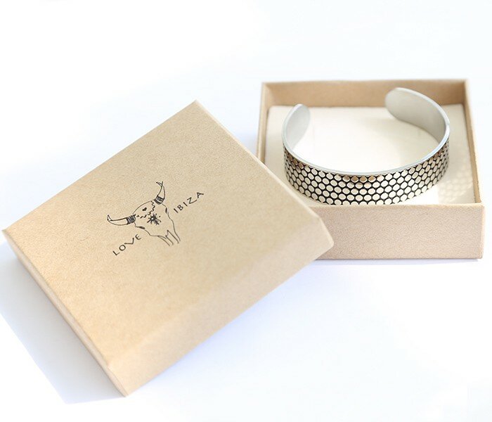 Honeycomb bangle