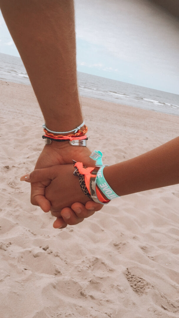 Bracelets surf culture menthe