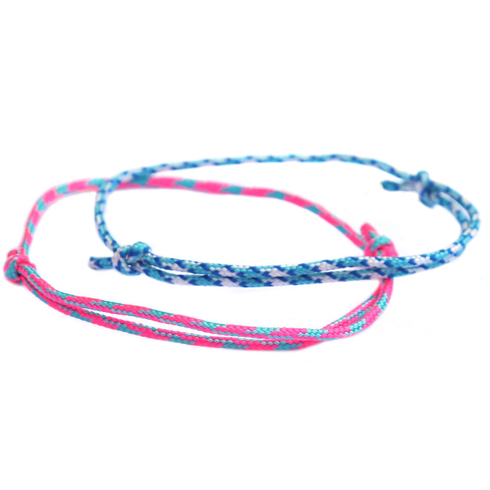 Bracelet set surf culture blue