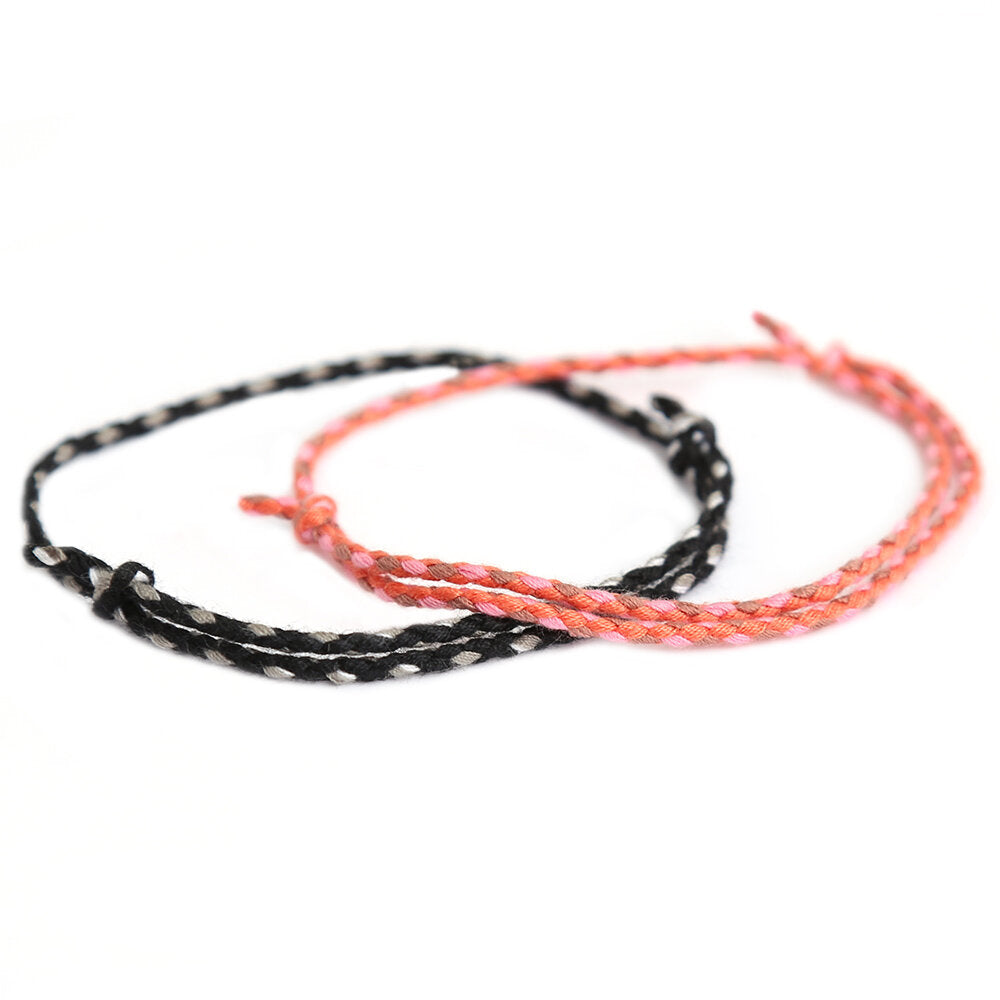 Armbanden set surf culture black coral