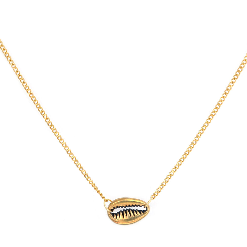 Kette small shell gold