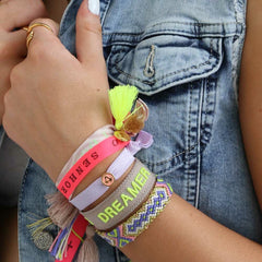 Bonfim de Bahia wish ensemble de bracelets No. 1