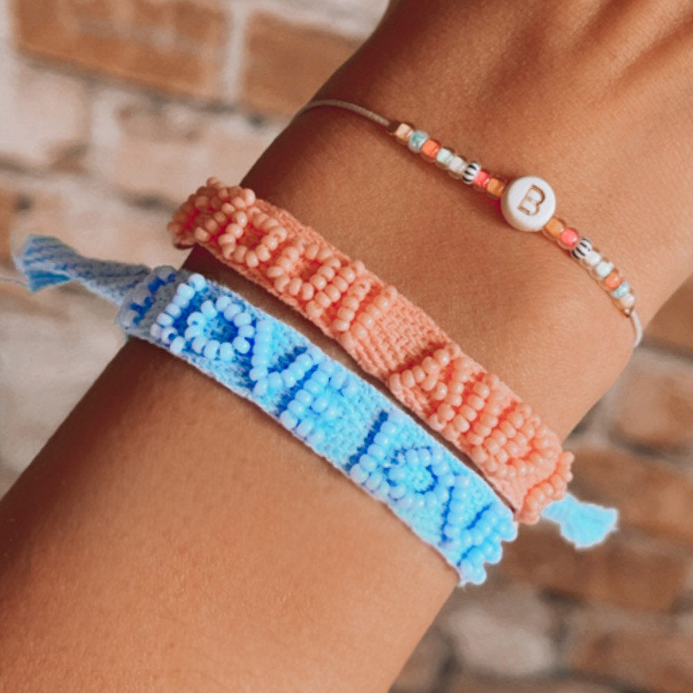 Moon and back & love love set van 2 armbandjes