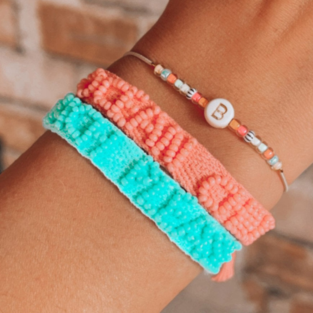 Ocean child & beach please lot de 2 bracelets