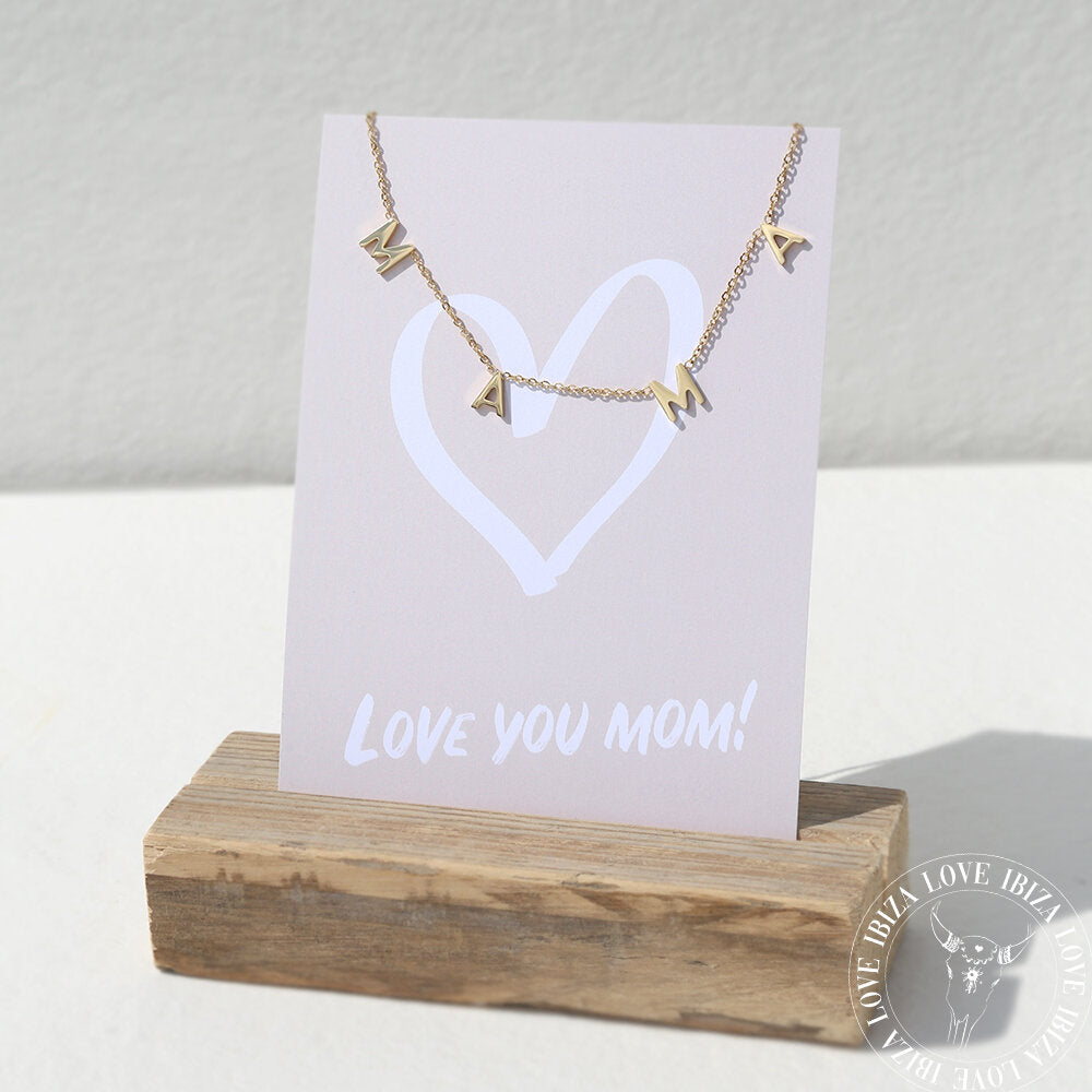 Necklace MAMA silver