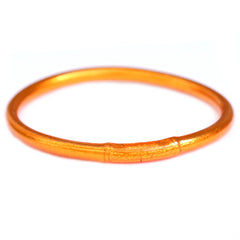 Armband buddhist good luck fire orange