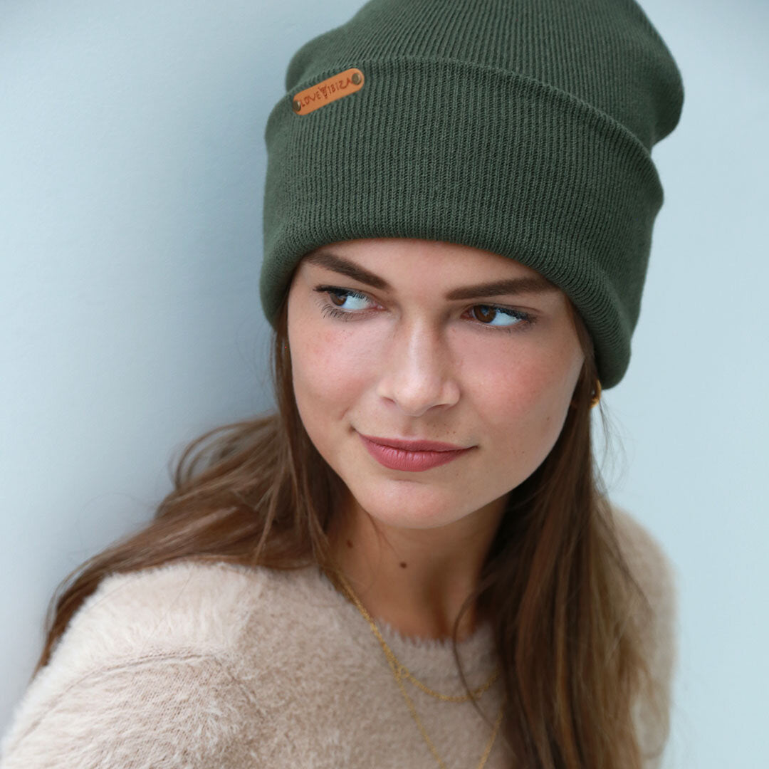 Beanie olive