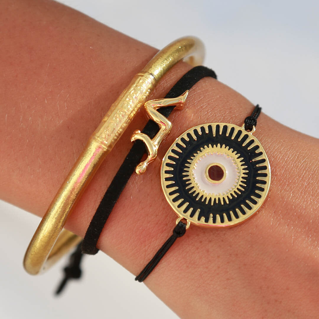 Armband sol black gold