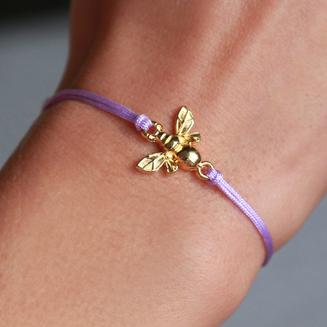 Armband bee happy