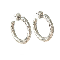 Boucles d'oreilles en argent chique