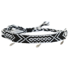 Fußketten cotton aztec black