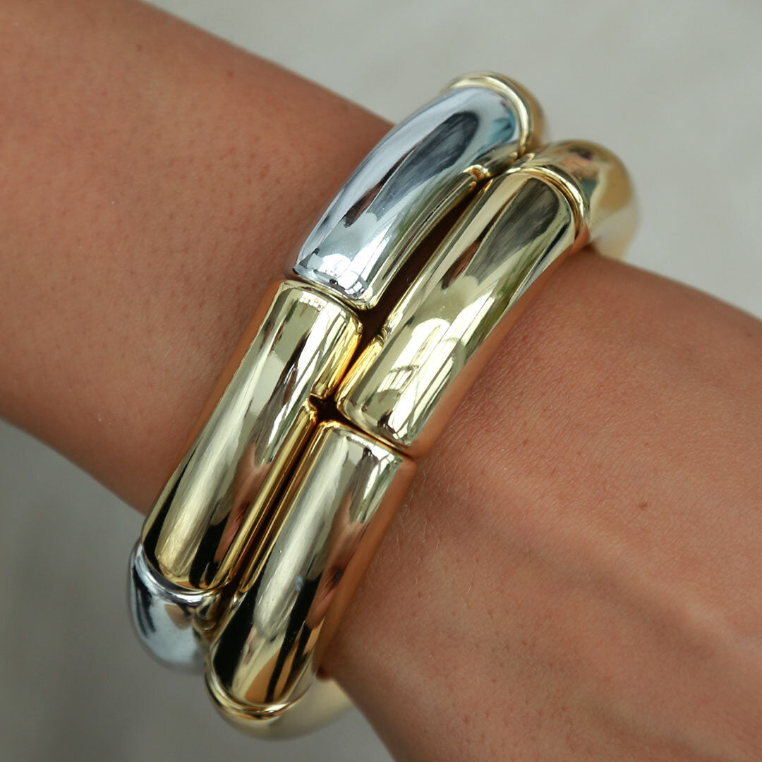 Bracelet penne gold