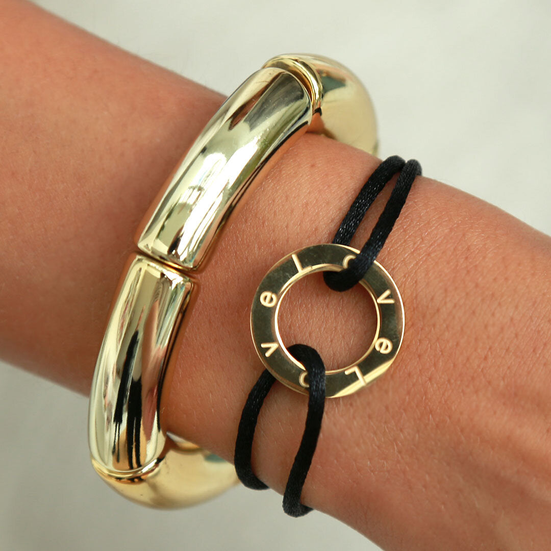 Bracelet penne gold