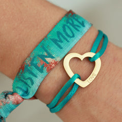 Armband süße Liebe blau