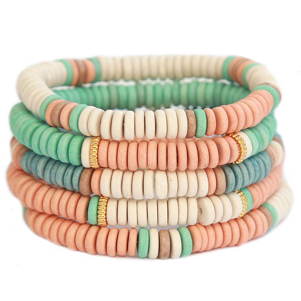 Armband Maiao gold peach