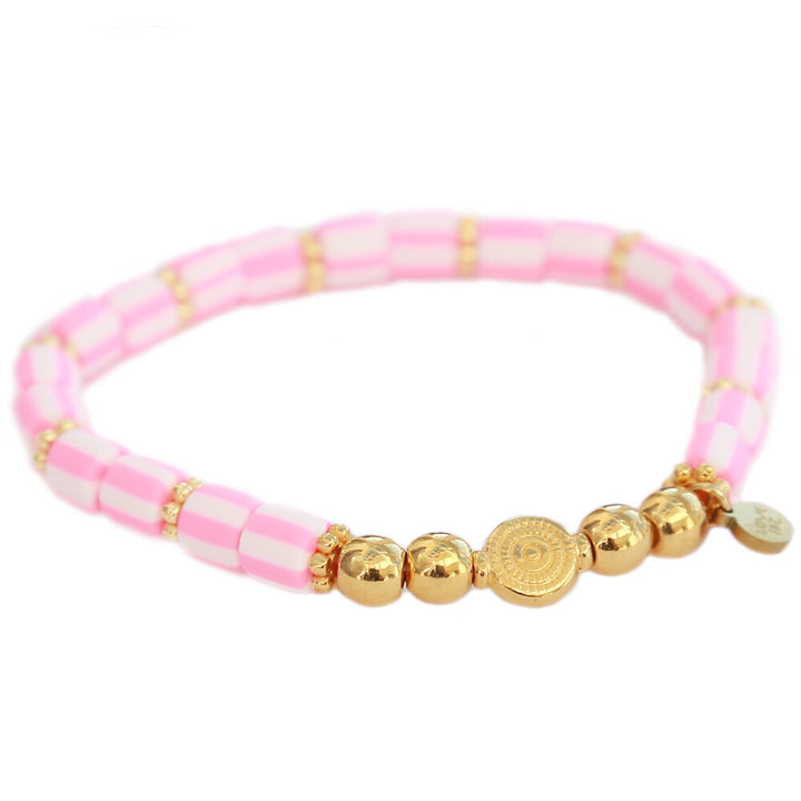 Bracelet dolce rivièra soft pink