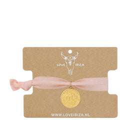 Ibiza bracelet peach coin 