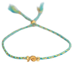 Bracelet wavy bleu