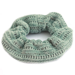 Haargummi knitted seagreen