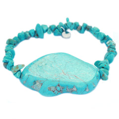 Armband turquoise stone