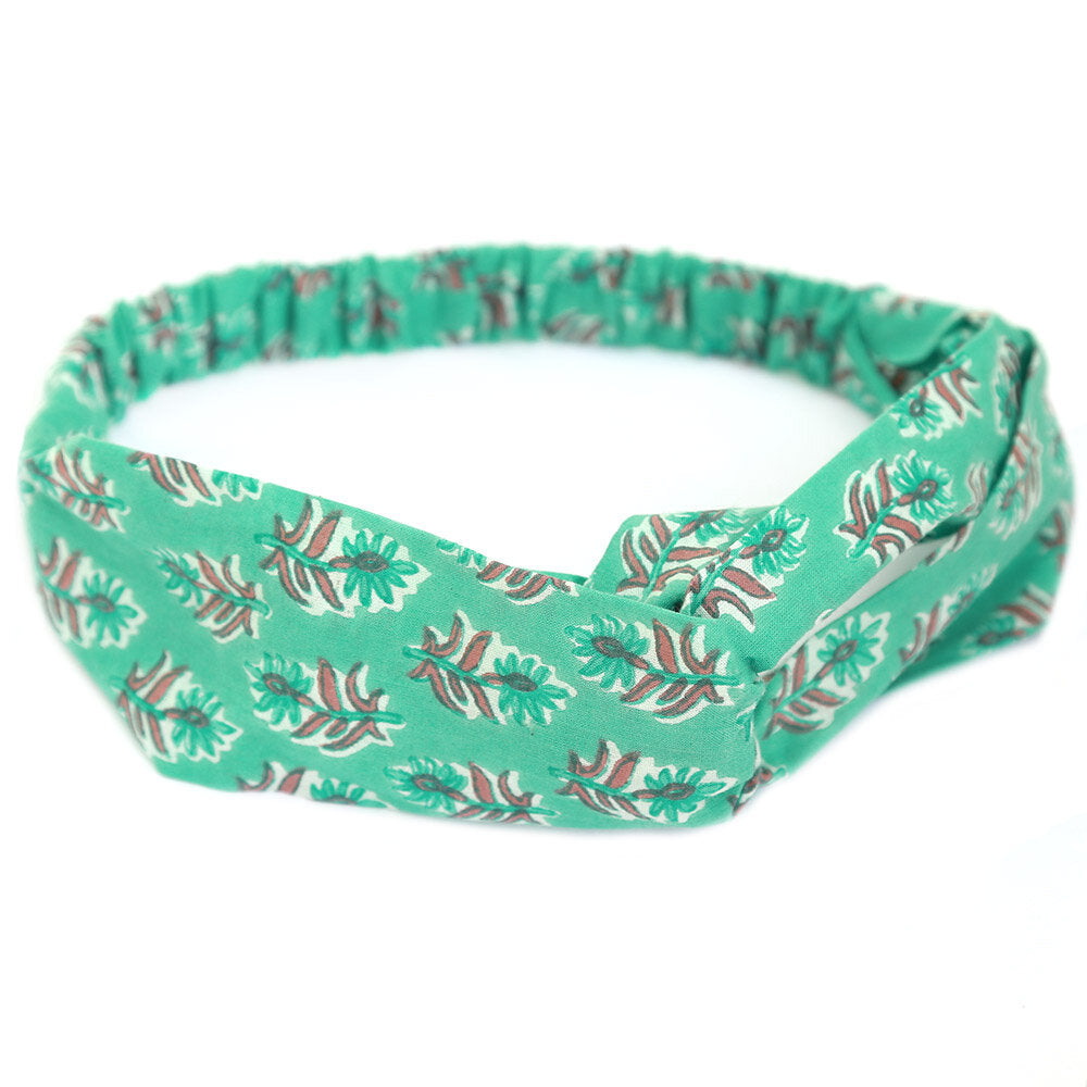 Haarband ibiza style mint