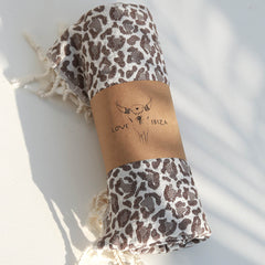 Hammam towel leopard