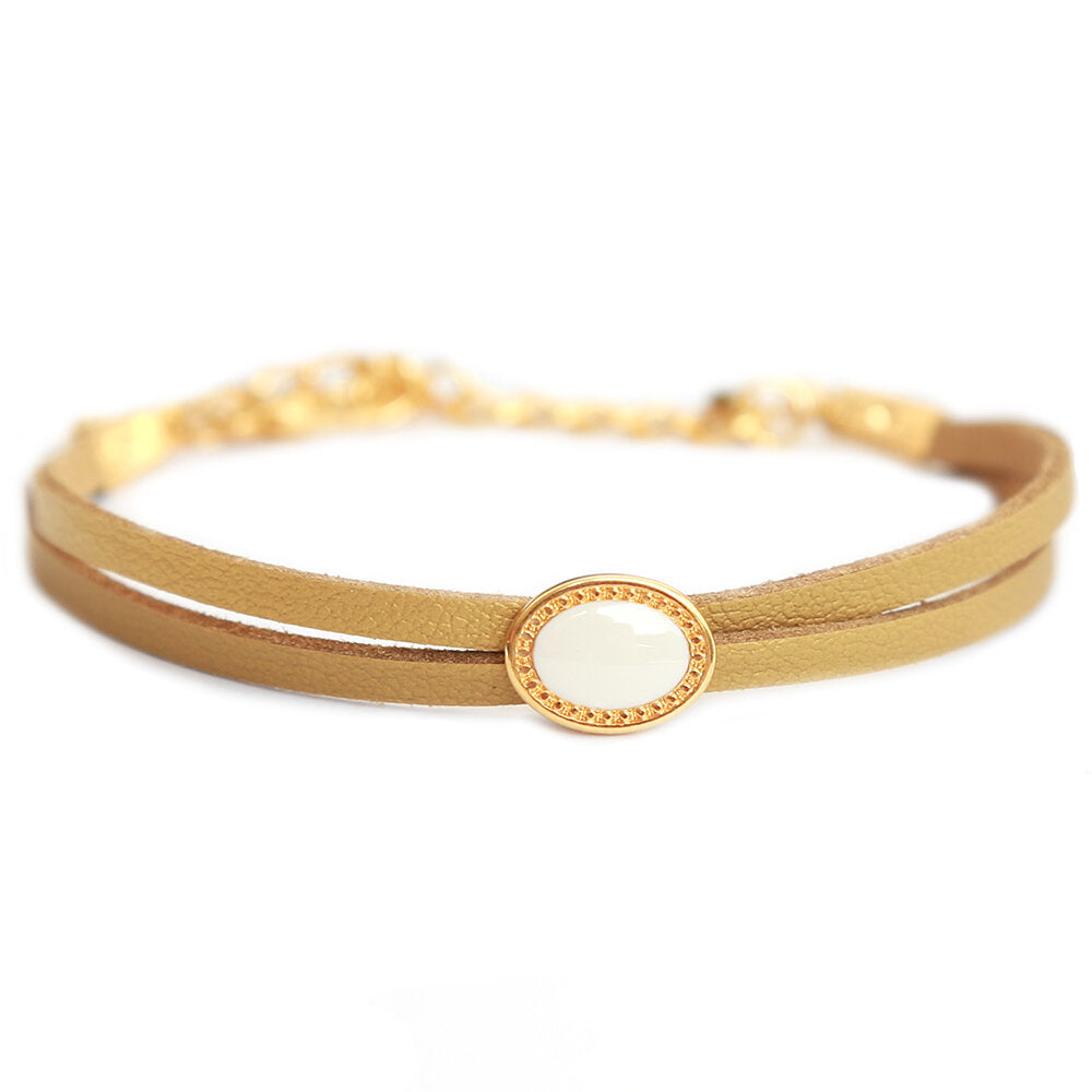 Bracelet estilo cream gold