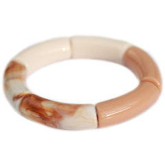 Armband penne caramel