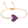 Armband champagne heart